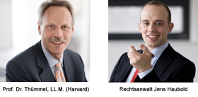 Autoren für § 43 GmbHG Prof. Roderich C. Thümmel und Rechtsanwalt Jens Haubold